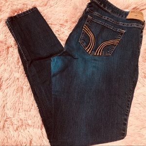 Hollister dark wash jeggings